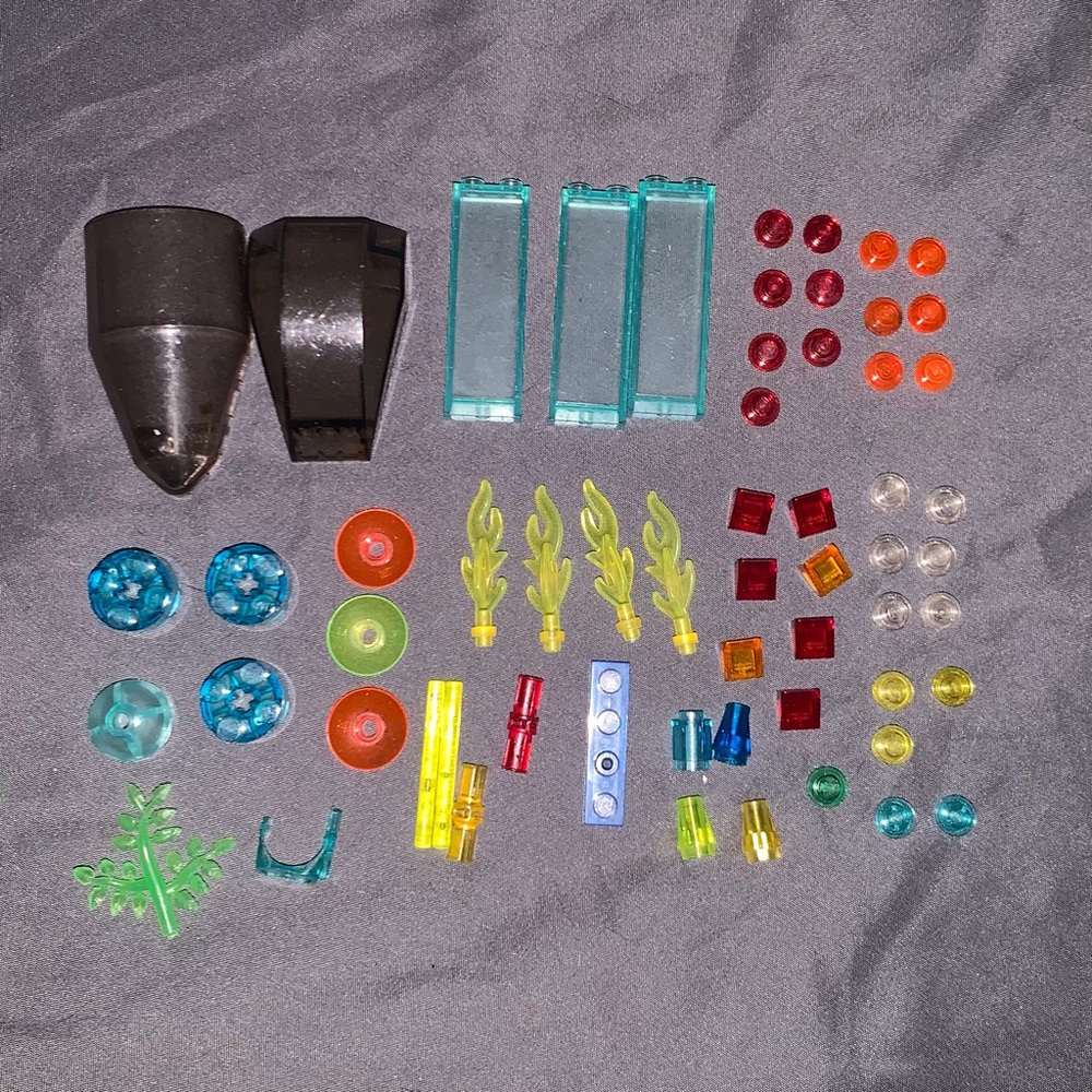 Transparent LEGO lot